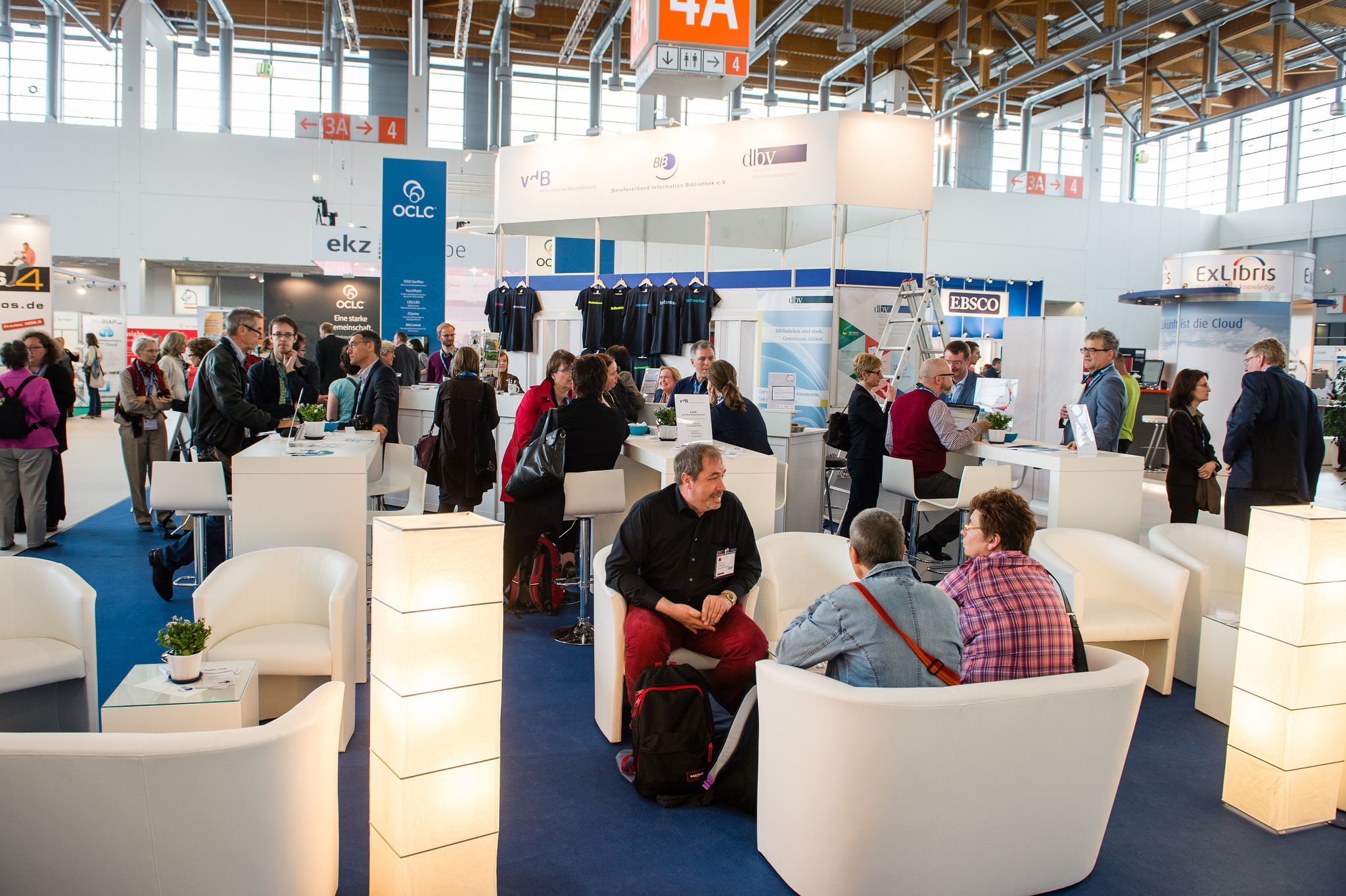 Abb.: Gemeinsamer Stand von VDB, BIB und dbv.