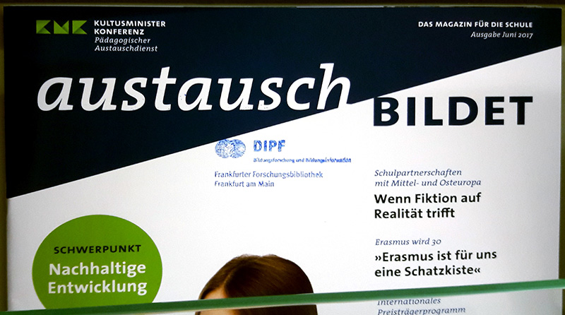 Austausch bildet - Aus der Zeitschriftenauslage der Forschungsbibliothek des DIPF